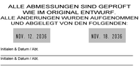 Musterabdruck