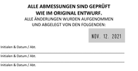 Musterabdruck
